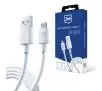 Kabel 3mk Hyper USB-A do microUSB 1,2m 5V 2,4A Biały