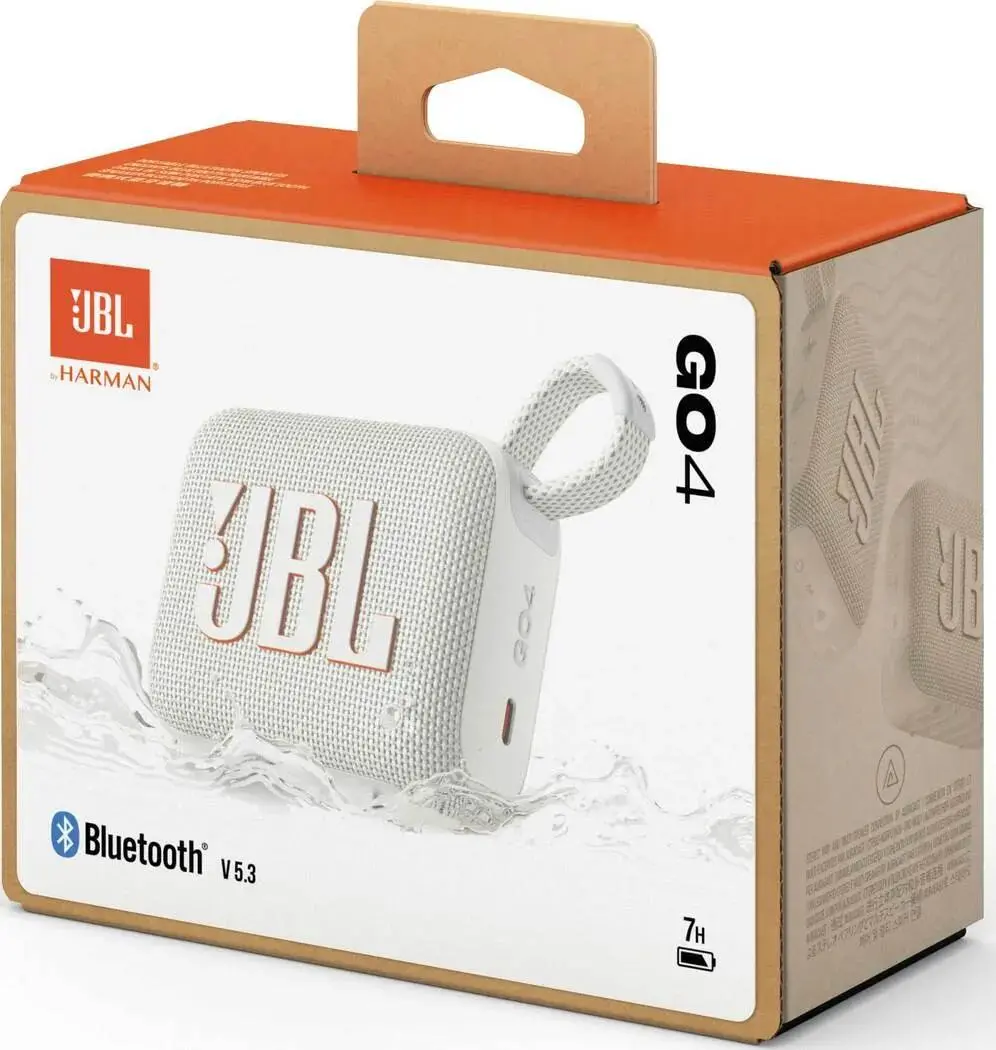 Głośnik Bluetooth JBL GO 4 4,2W Biały