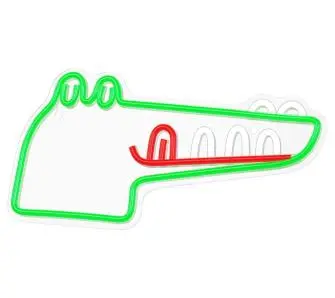 Neon Forever Plexi LED Jurassic Krokodyl RTV100443