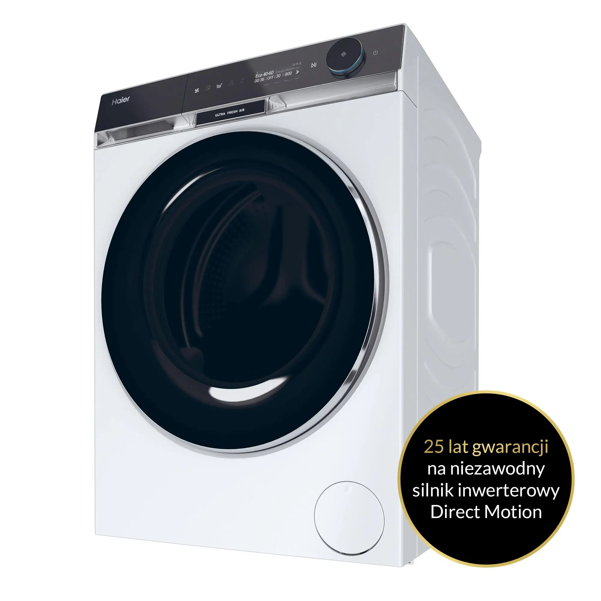 Pralko-suszarka Haier X11 HWD100-BD14397US Ultra Fresh Air 57cm 10kg/6kg Zdalne sterowanie
