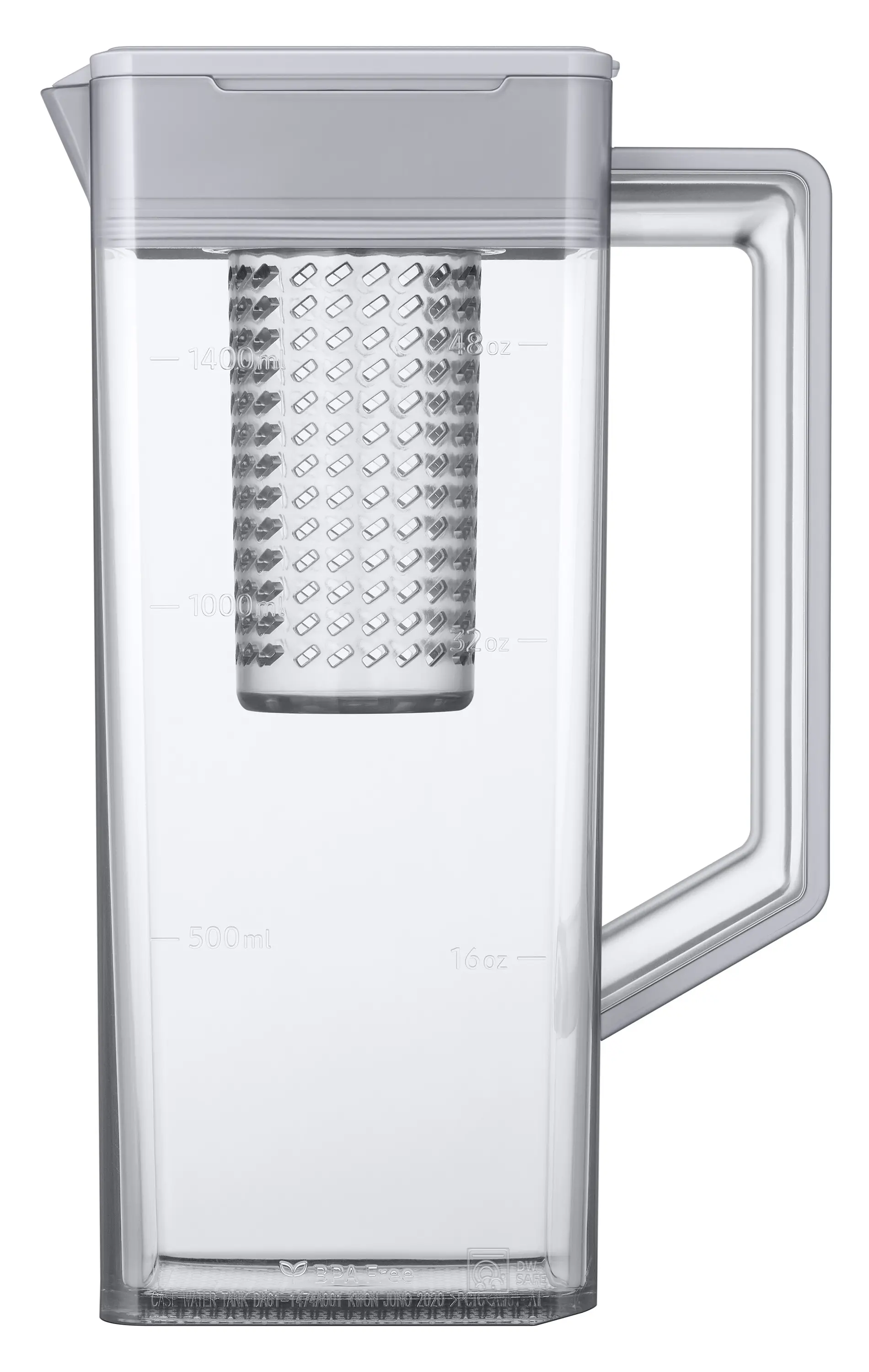 Lodówka Samsung RF65DG960ESG Pełny No Frost 183cm Dystrybutor wody Kostkarka automatyczna Zdalne sterowanie Grafitowy