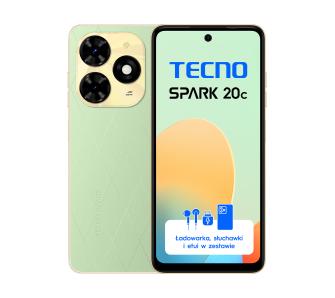 Smartfon Tecno SPARK 20C 8/128GB 6,56" 90Hz 50Mpix Zielony