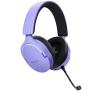 Słuchawki bezprzewodowe z mikrofonem Trust GXT 491P Fayzo Nauszne Purpurowy