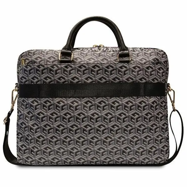 Torba na laptopa Guess GCube Stripes GUCB15HGCFSEK 16" Czarny