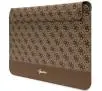 Etui na laptop Guess 4G Stripe Metal Logo GUCS14PS4SGW 14" Brązowy