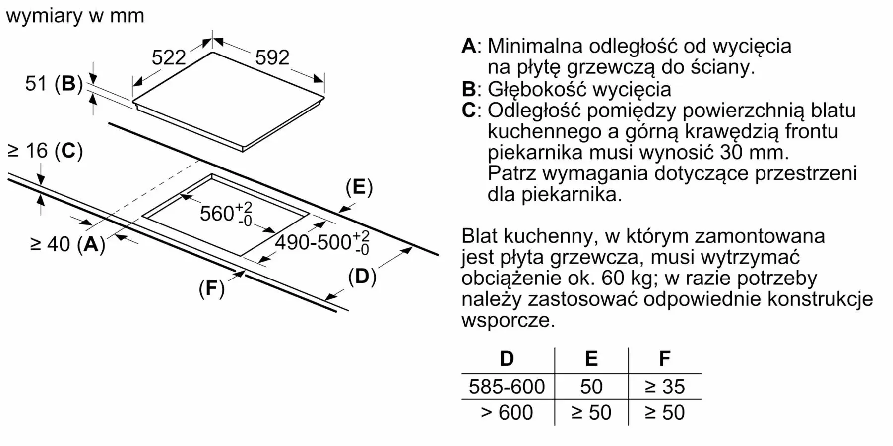 Płyta indukcyjna Siemens iQ500 ED651BSB6E 59,2cm