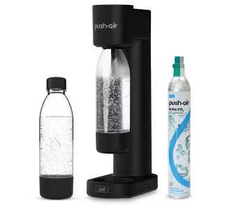 Saturator Dafi PushAir SATCZ2B + 2 butelki + Nabój z gazem CO2