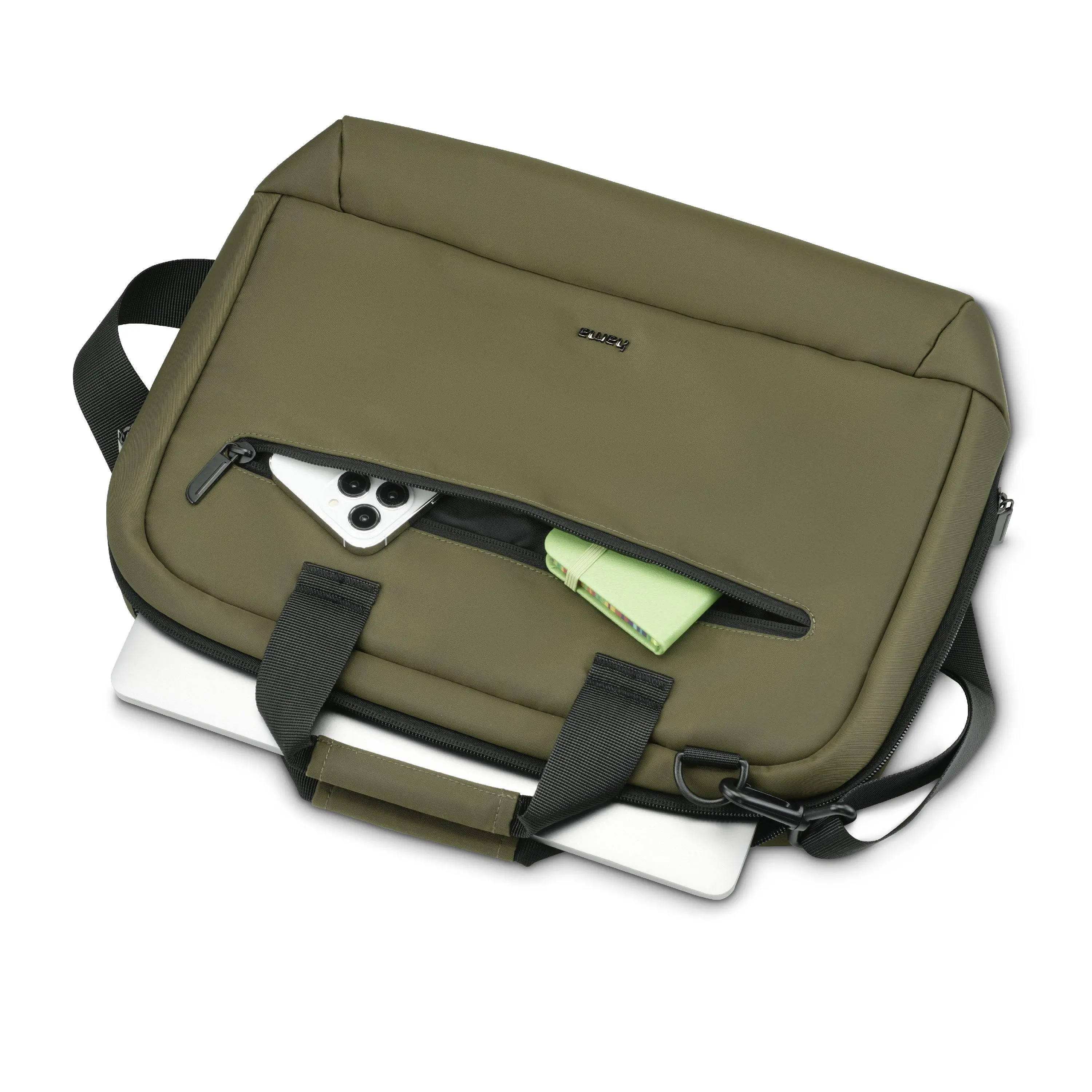 Torba na laptopa Hama Ultra Lightweight 13,3-14,1" Oliwkowy
