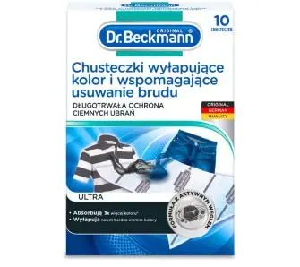 Chusteczki do prania Dr. Beckmann 10szt