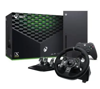 Konsola Xbox Series X 1TB z napędem + Kierownica Logitech G920