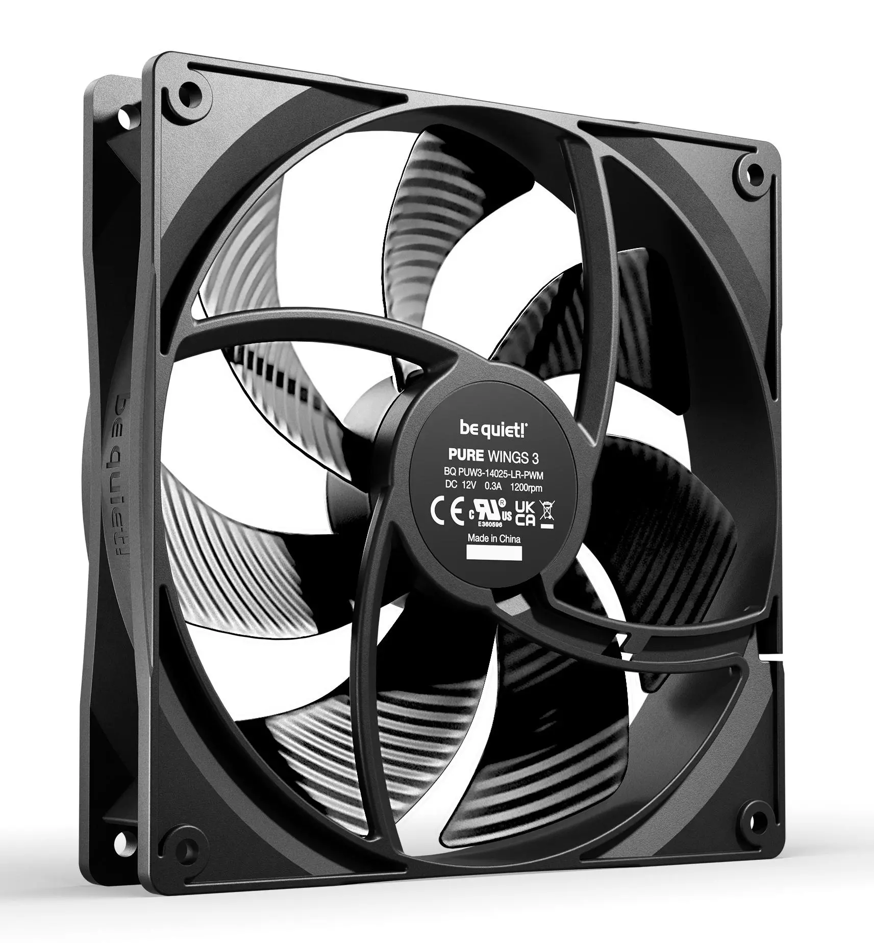 Wentylator be quiet! Pure Wings 3 PWM 140mm Czarny