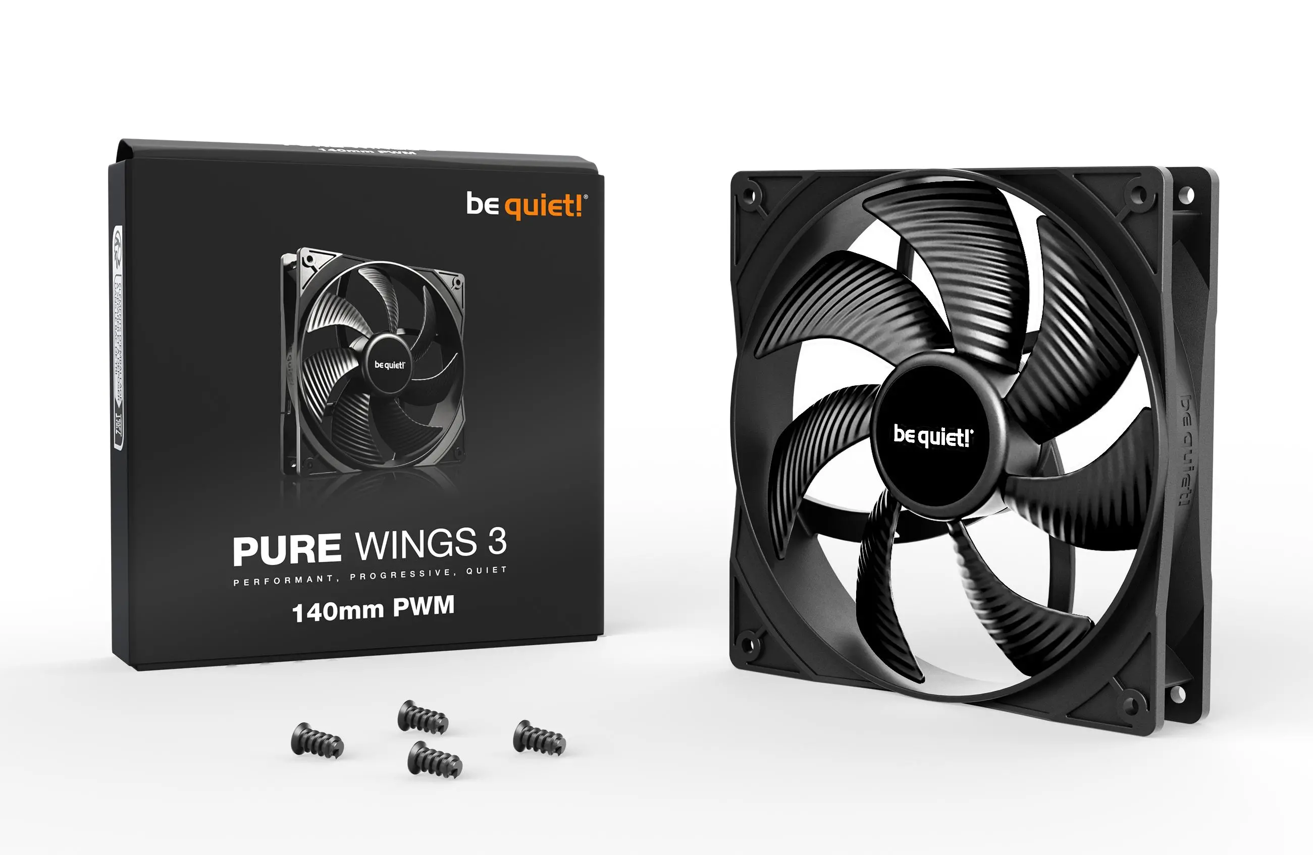 Wentylator be quiet! Pure Wings 3 PWM 140mm Czarny