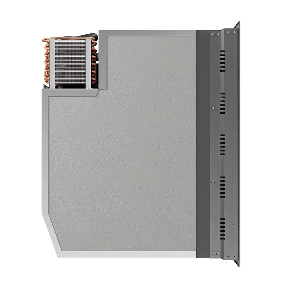 Lodówka Yolco QL90 85l Komora zero Srebrny