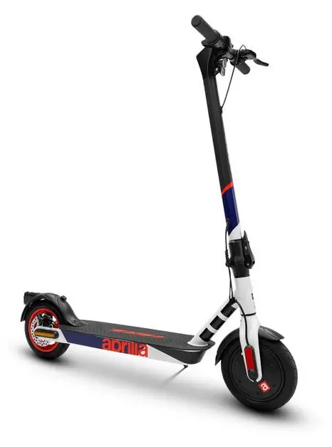 Hulajnoga elektryczna Aprilia E-SRZ 300W 20km 8,5" Czarno-biały