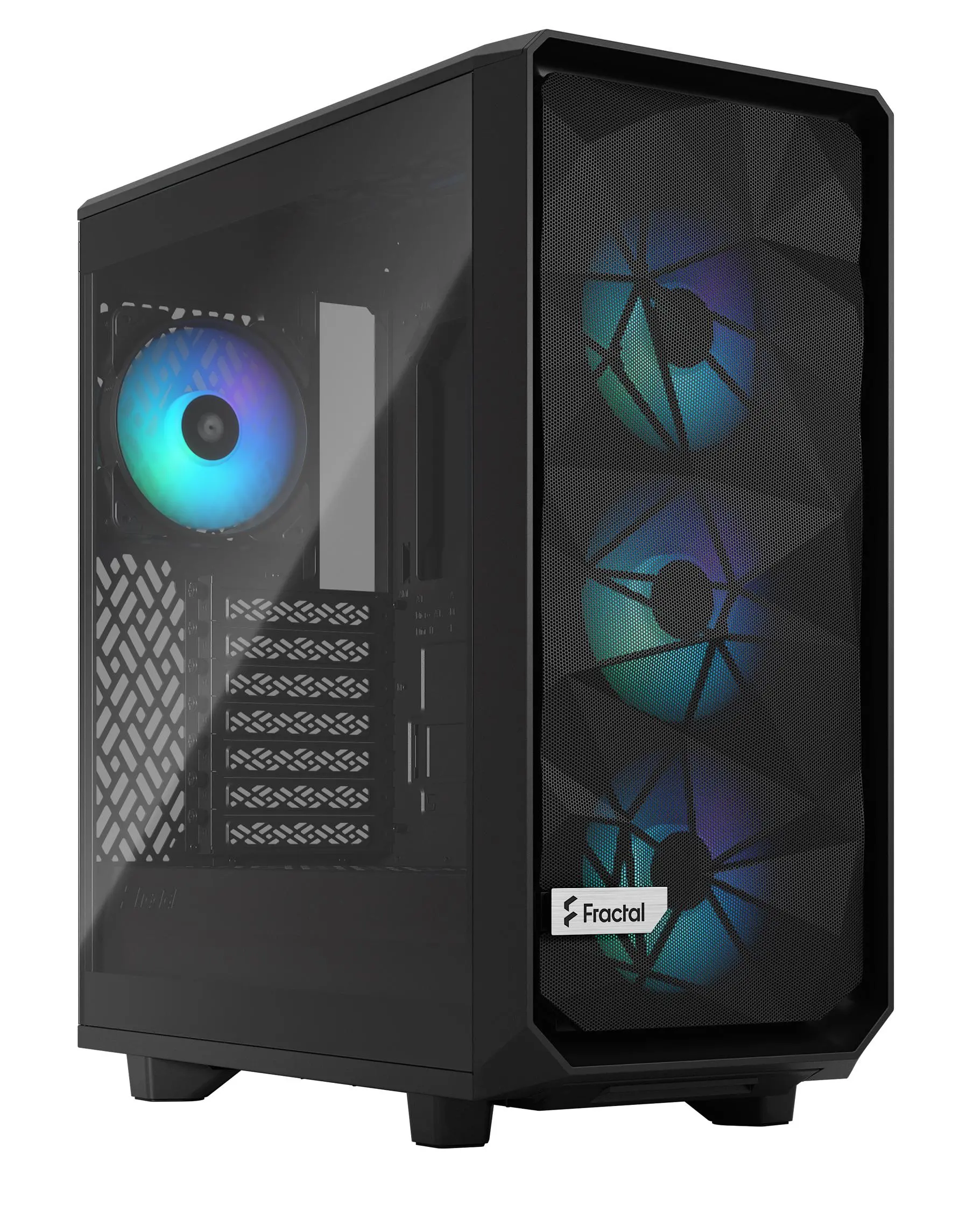 Obudowa Fractal Design Meshify 2 Compact Lite RGB TG Light Tint Czarny