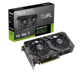 Karta graficzna ASUS Dual GeForce RTX 4060 EVO OC Edition 8GB GDDR6 128bit DLSS 3