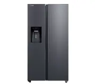Toshiba SBS GR-RS755WI-PMJ(06) Pełny No Frost 177,5cm Dystrybutor wody Zdalne sterowanie Szary