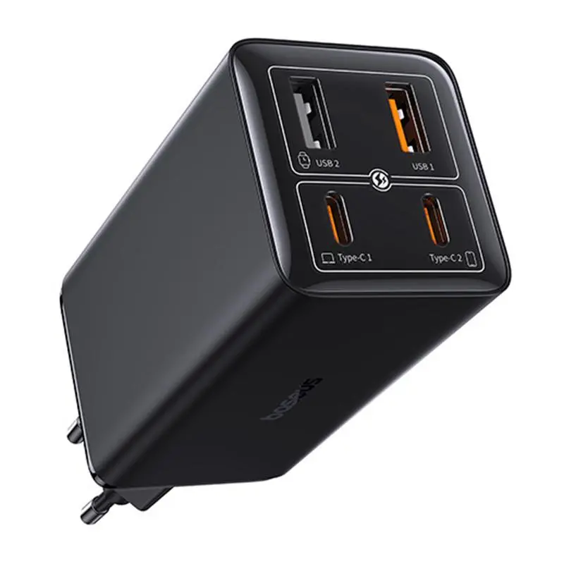 Ładowarka sieciowa Baseus GaN6 Pro 100W Czarny