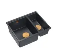 Quadron LOGAN 150 HCQL5646U8-C1_I Granitowy Black diamond/Miedziany