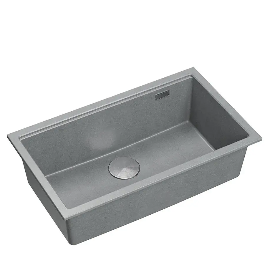Quadron LOGAN 110 HQD7644U5_BS_U Granitowy Silver stone/Stal szlachetna