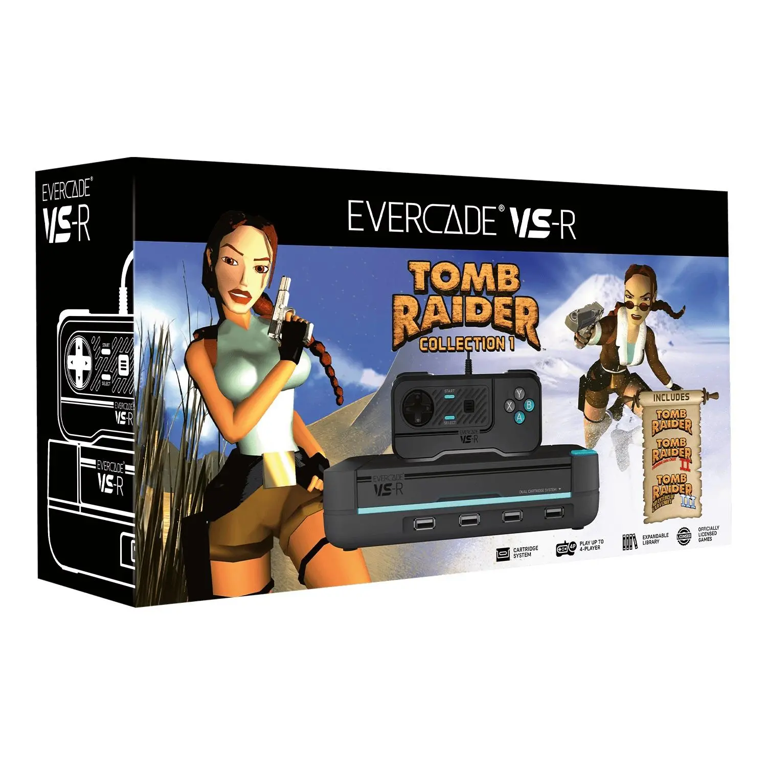 Konsola Evercade VS-R Tomb Raider Collection 1
