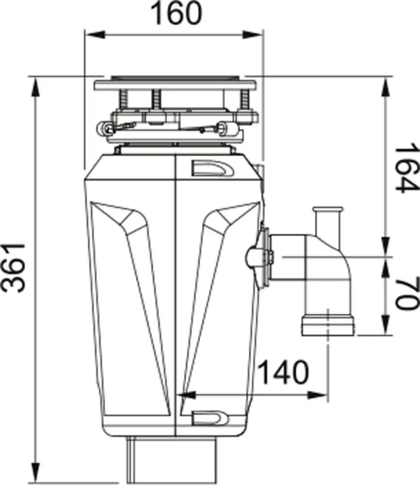 Młynek Franke SLIM 50