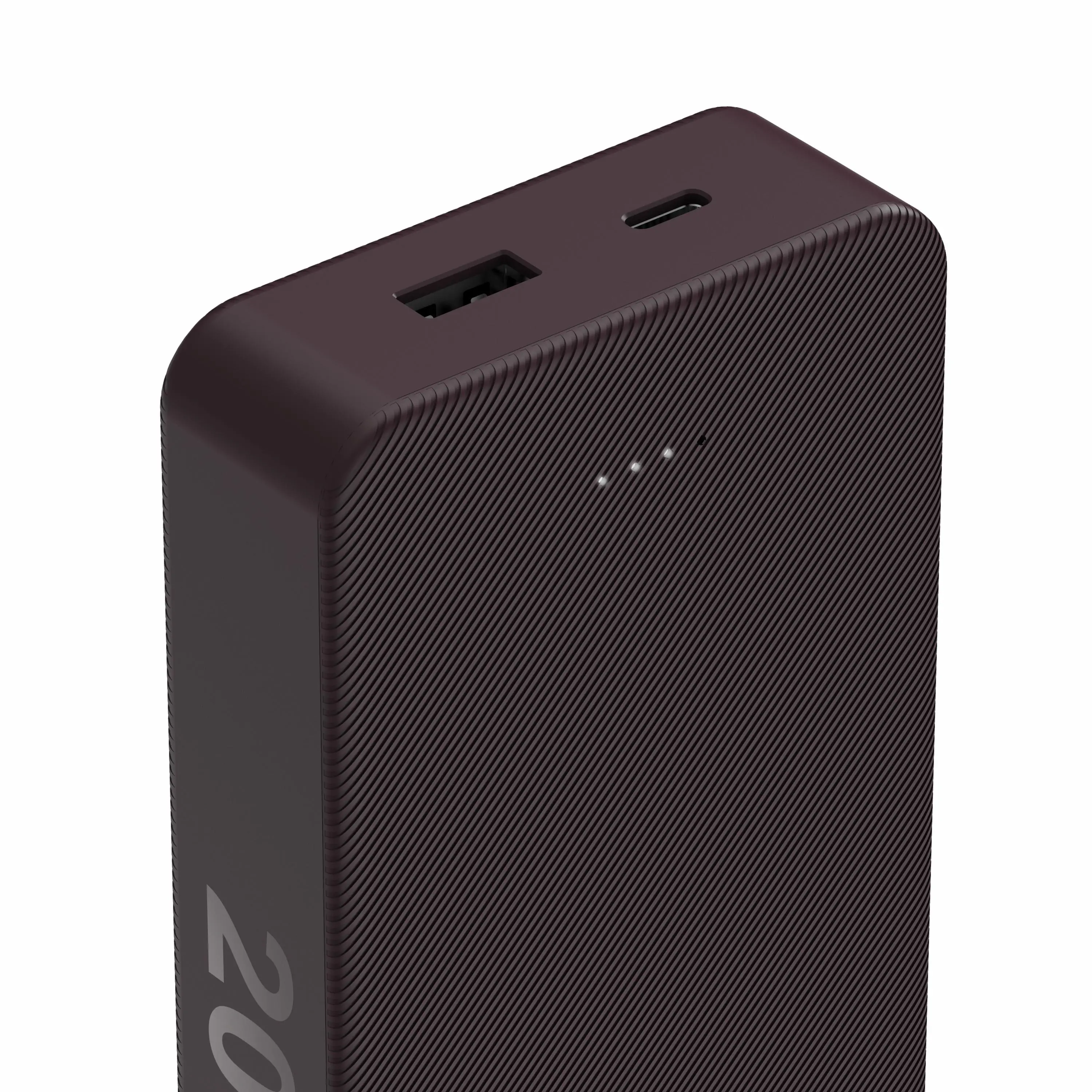 Powerbank Hama Color 20 20000mAh 15W Bordowy