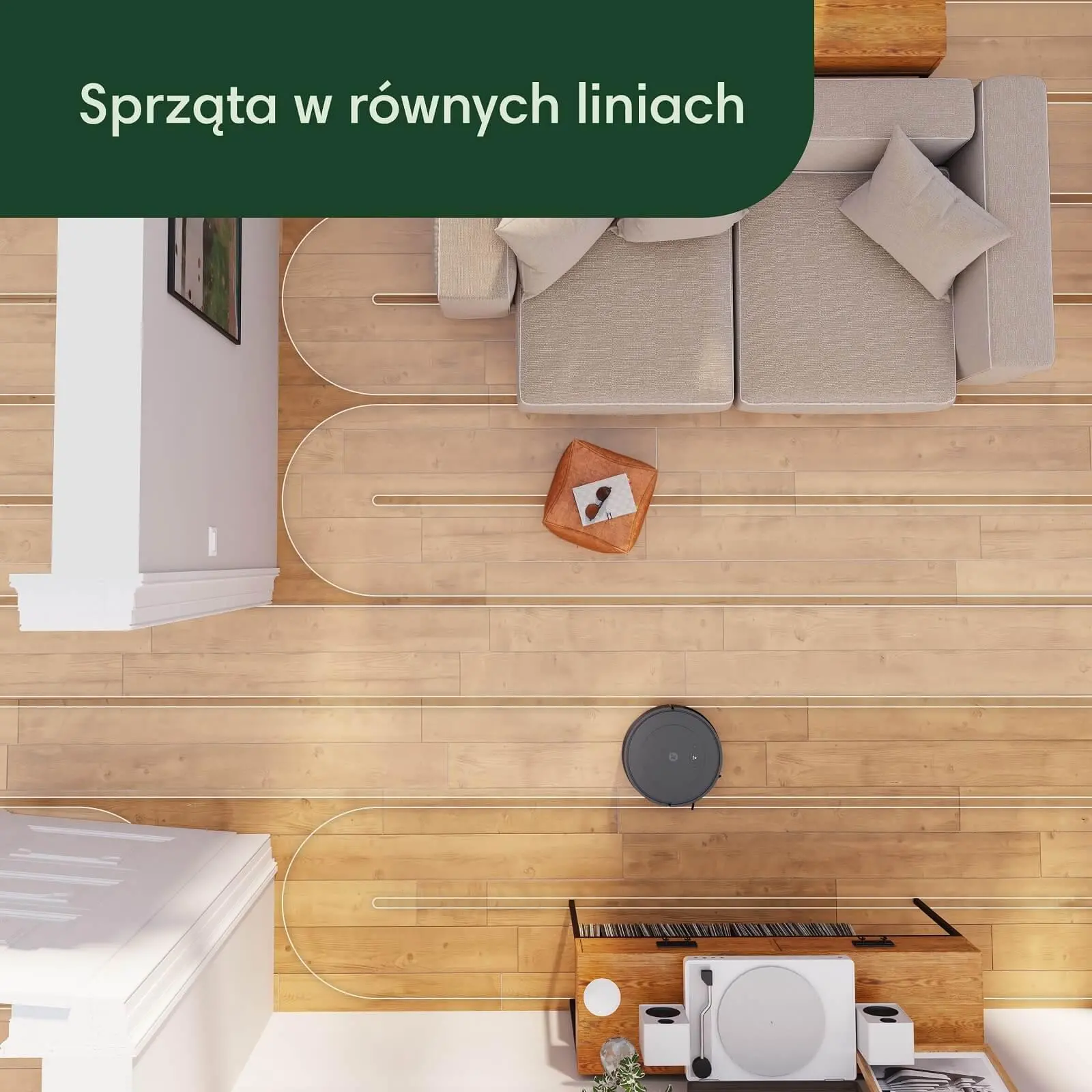Robot sprzątający iRobot Roomba Combo Essential Funkcja mopowania 68dB