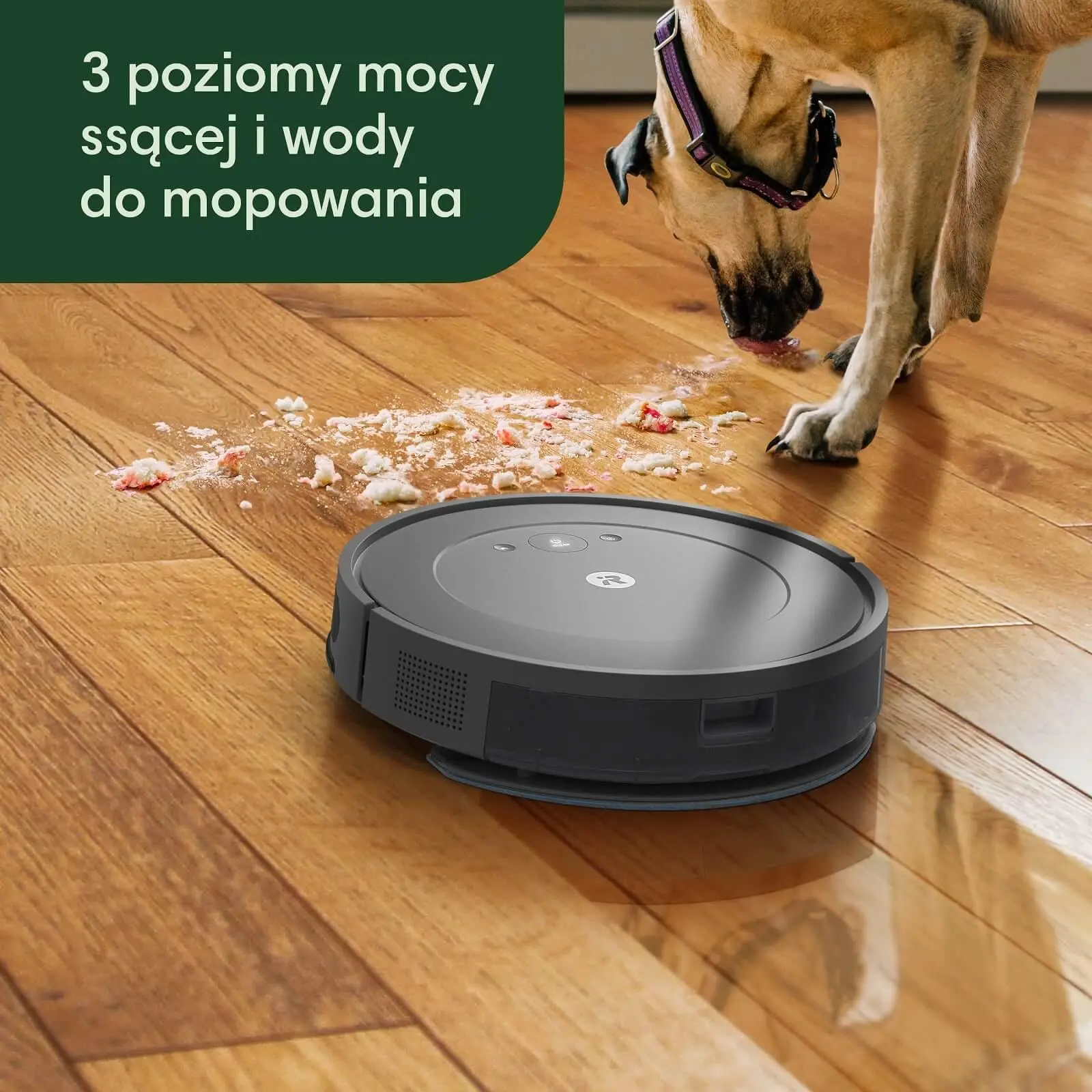 Robot sprzątający iRobot Roomba Combo Essential Funkcja mopowania 68dB