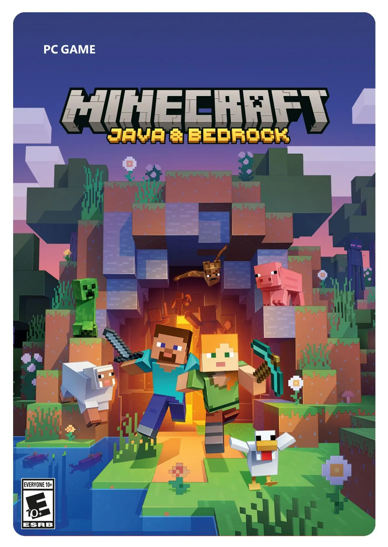 Minecraft Java & Bedrock Edition Deluxe 15 Rocznica [kod aktywacyjny} PC