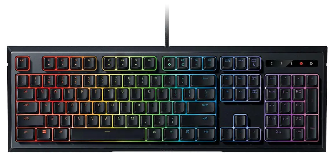 Klawiatura hybrydowa Razer Ornata Chroma Czarny