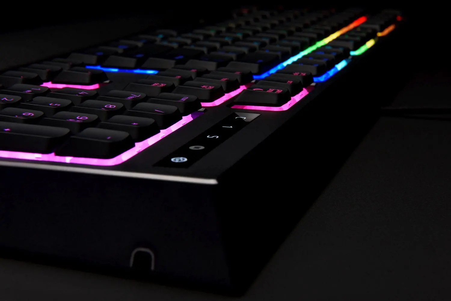 Klawiatura hybrydowa Razer Ornata Chroma Czarny