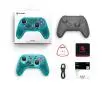 Pad GameSir HRG7111 Nova Neon Teal.do PC Nintendo Switch Androis iOS Bezprzewodowy/Przewodowy Niebiesko-Zielony