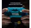 Pad GameSir HRG7111 Nova Neon Teal.do PC Nintendo Switch Androis iOS Bezprzewodowy/Przewodowy Niebiesko-Zielony