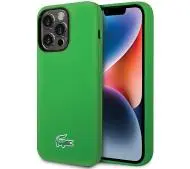 Lacoste Silicone MagSafe do iPhone 15 Pro Zielony