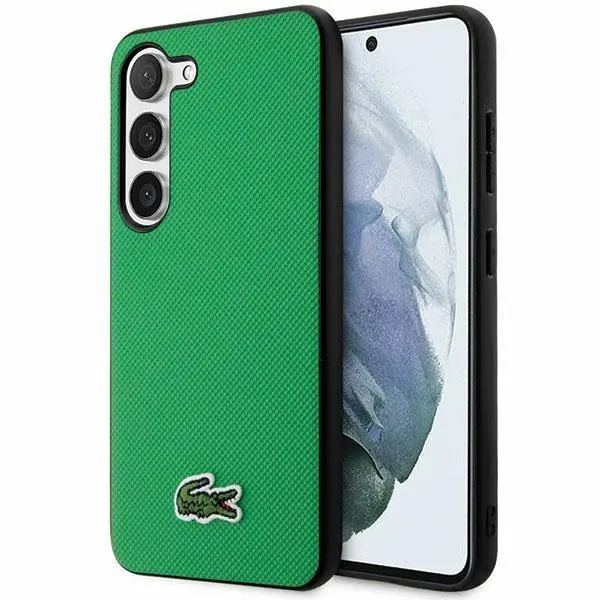 Etui Lacoste LCHCS23MPVCN Hardcase Iconic Petit Pique do Samsung Galaxy S23+ Zielony
