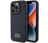 Lacoste LCHMP15XPVCV Hardcase Iconic Petit Pique MagSafe do iPhone 15 Pro Max Granatowy