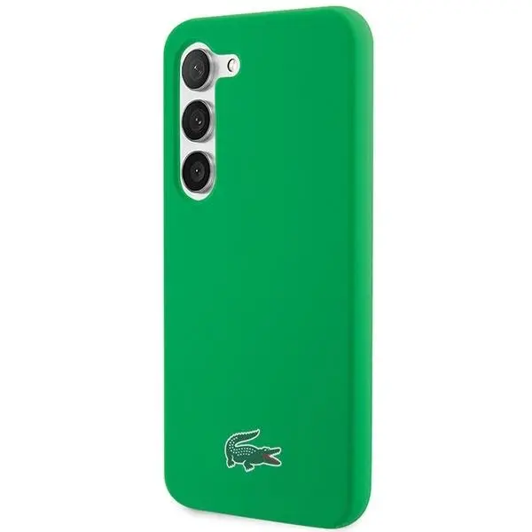 Etui Lacoste LCHCS23MSLON Hardcase Silicone do Samsung Galaxy S23+ Zielony