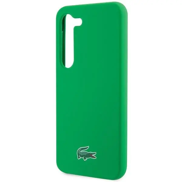 Etui Lacoste LCHCS23MSLON Hardcase Silicone do Samsung Galaxy S23+ Zielony