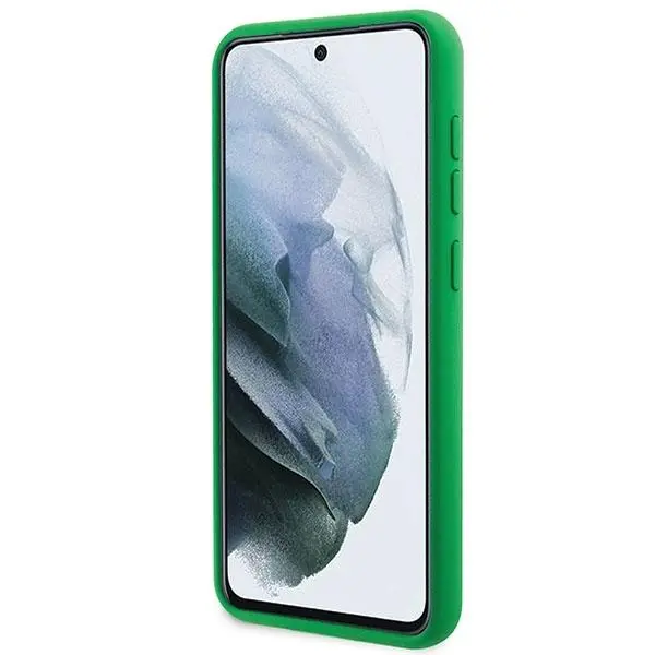 Etui Lacoste LCHCS23MSLON Hardcase Silicone do Samsung Galaxy S23+ Zielony