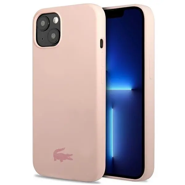 Etui Lacoste LCHCP13MSI Hardcase Silicone do iPhone 13 Różowy