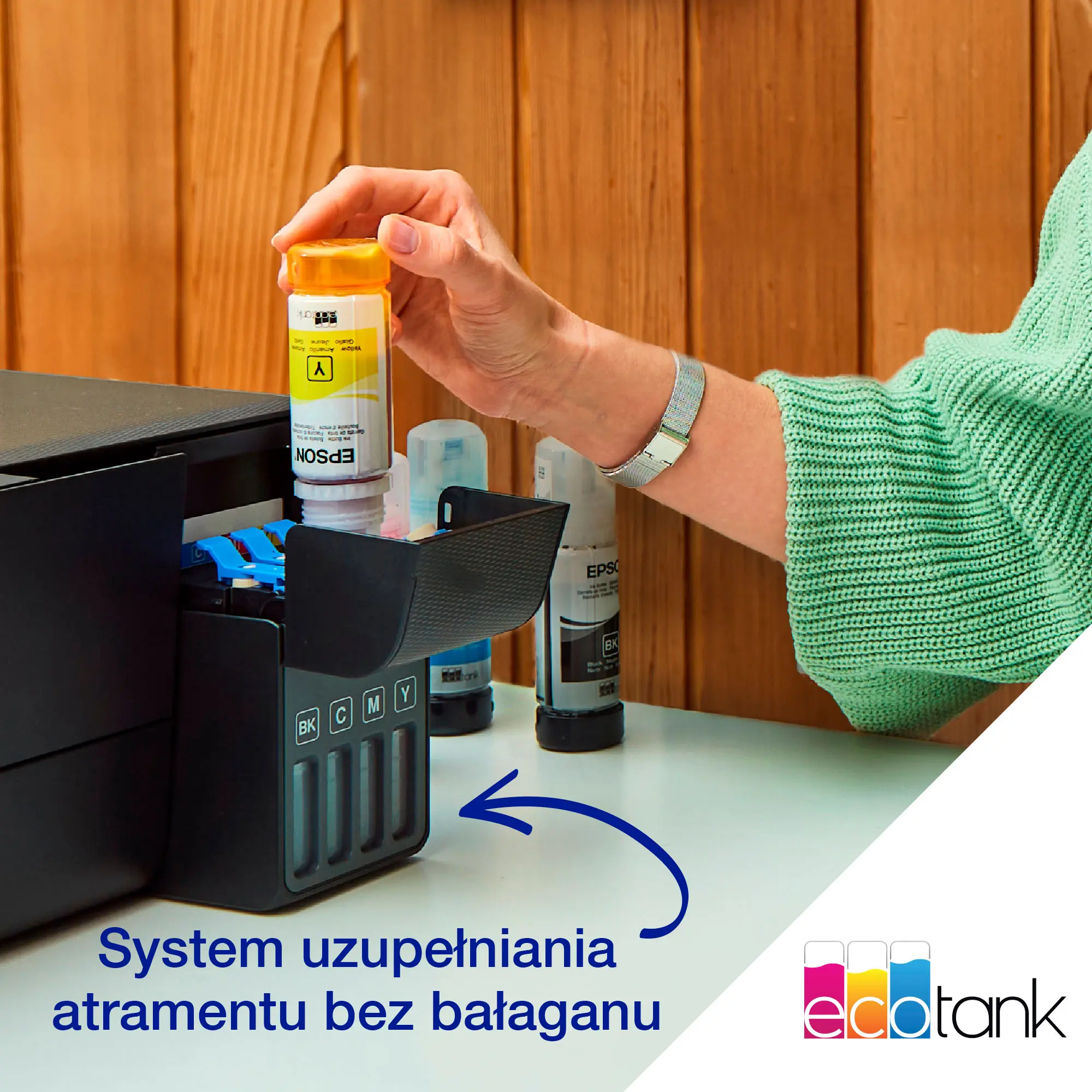 Urządzenie wielofunkcyjne Epson EcoTank L3231 Czarny