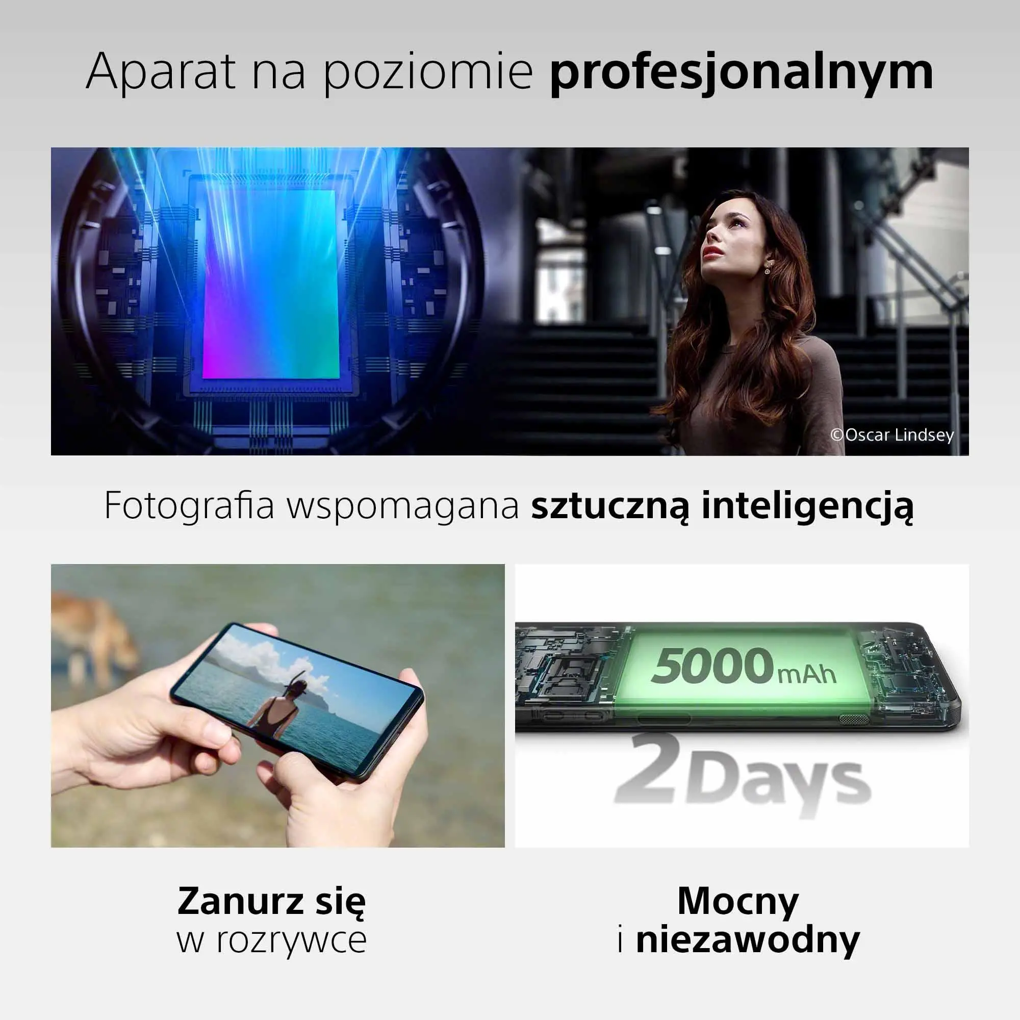 Smartfon Sony Xperia 1 VI 12/256GB 6,5" 120Hz 48Mpix Czarny