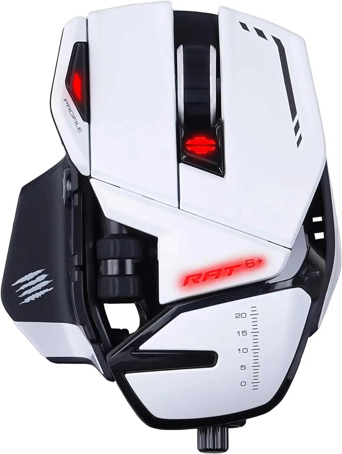 Myszka gamingowa Mad Catz R.A.T. 6+ Biały