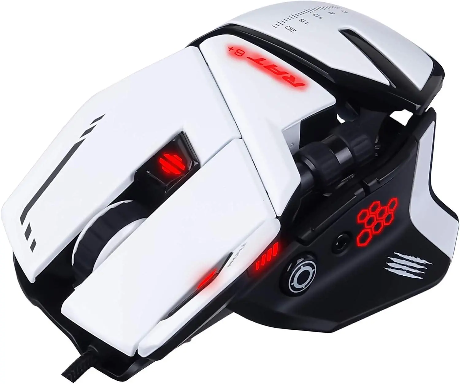 Myszka gamingowa Mad Catz R.A.T. 6+ Biały