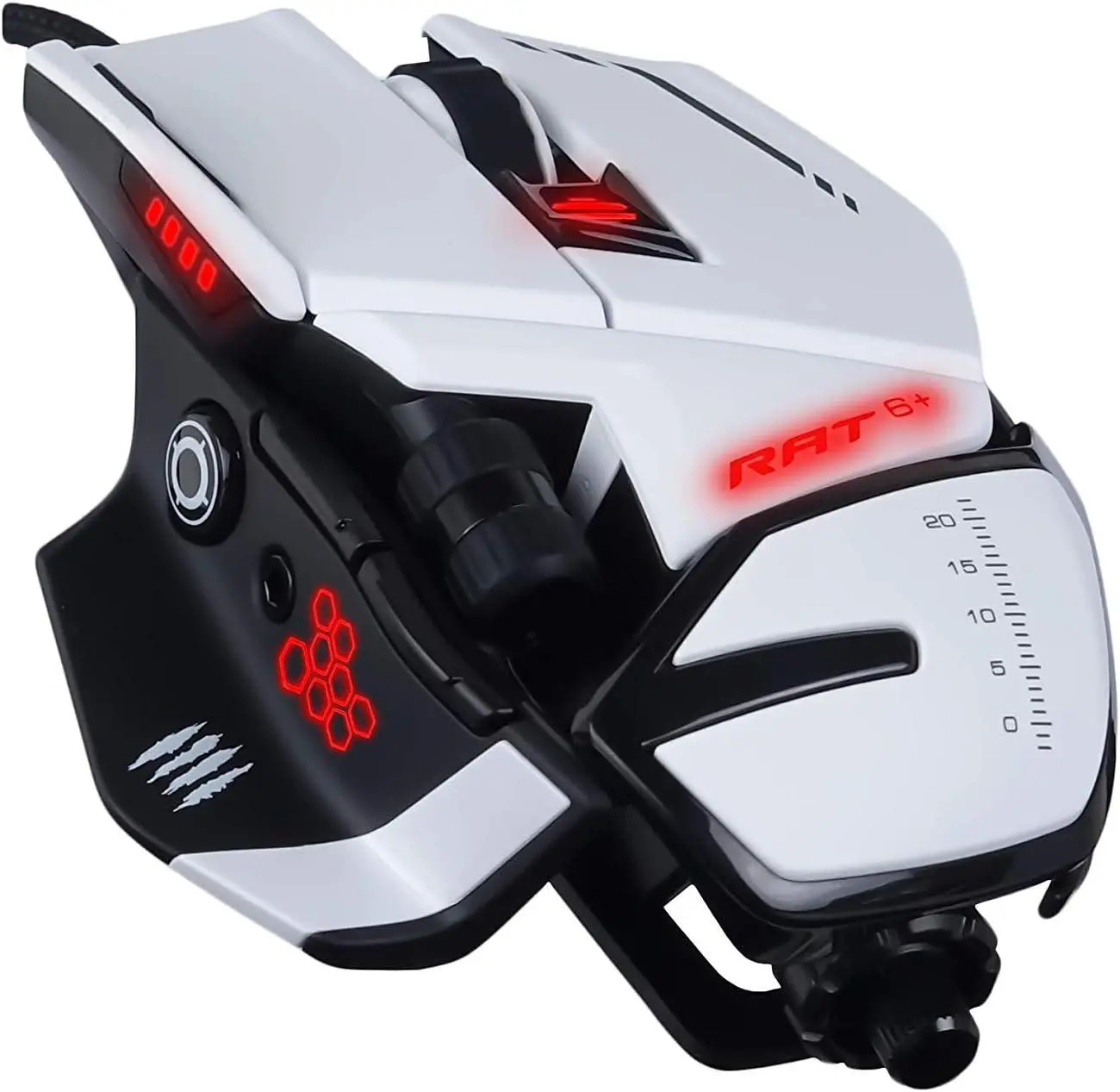 Myszka gamingowa Mad Catz R.A.T. 6+ Biały