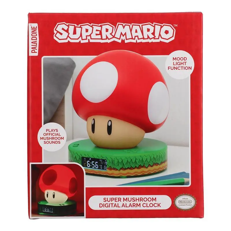 Budzik Paladone Super Mario Mushroom