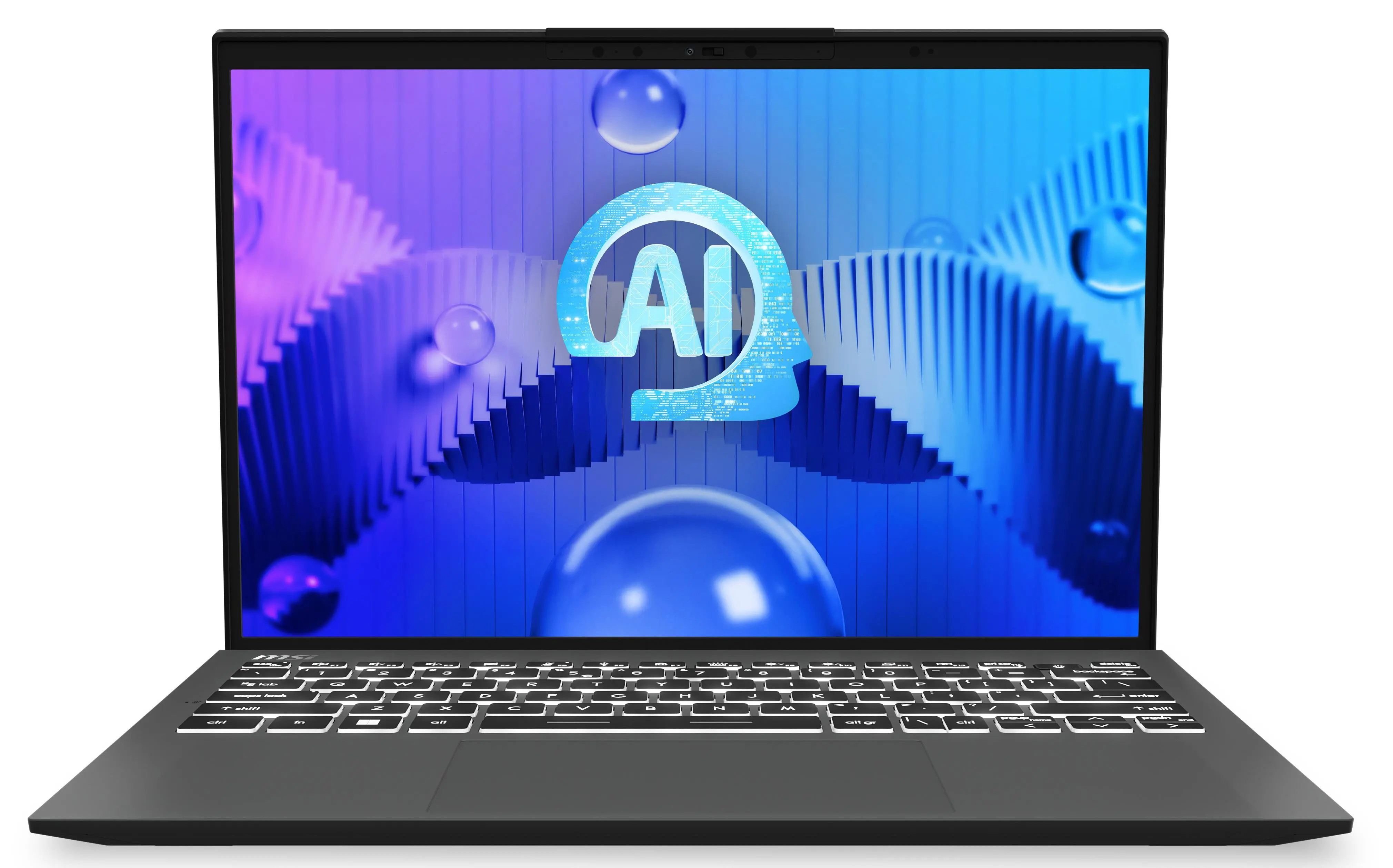 Laptop ultrabook MSI Prestige 13 AI Evo A1MG-070PL OLED 13,3" Ultra 7 155H 32GB RAM 1TB Dysk SSD Win11 Szary