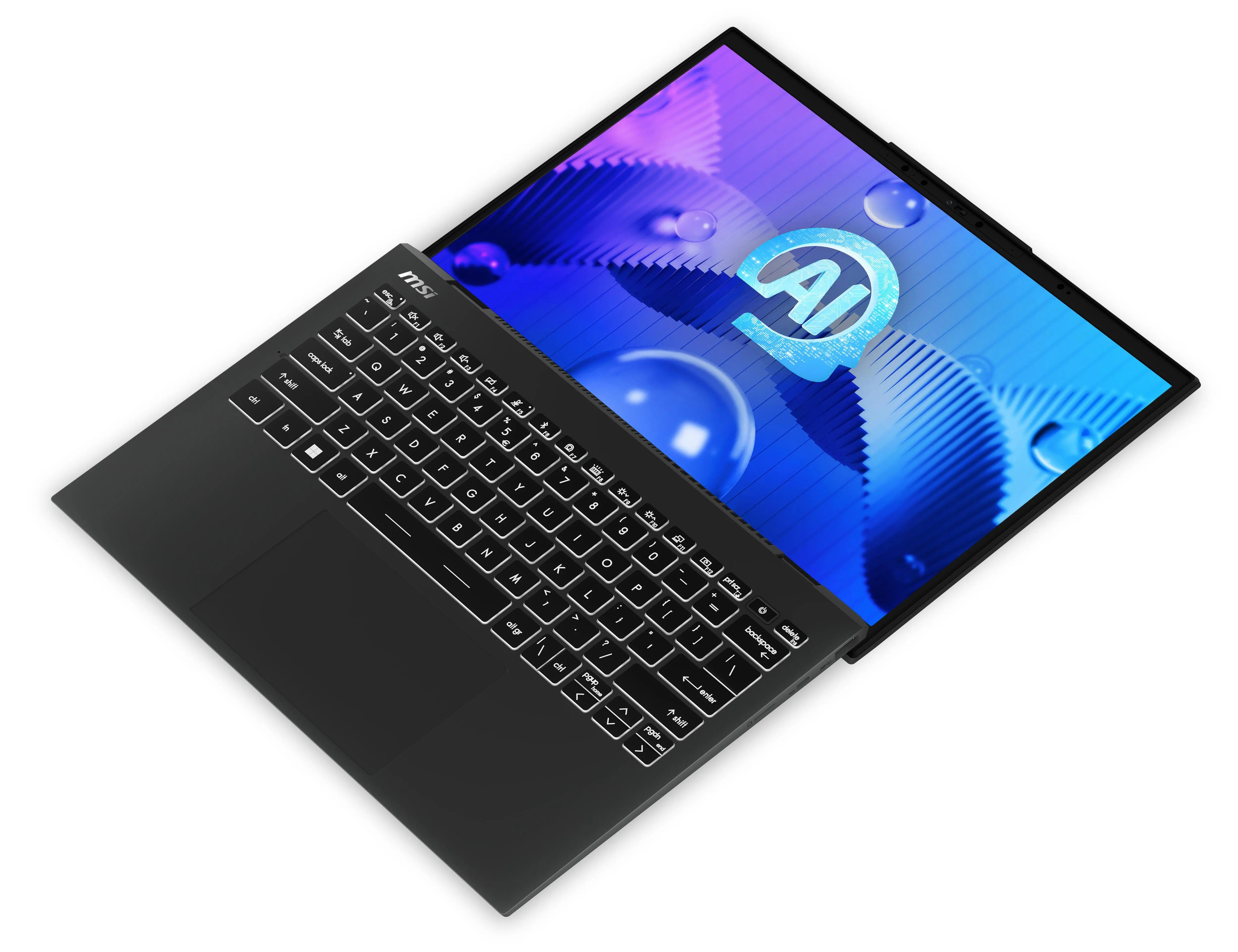 Laptop ultrabook MSI Prestige 13 AI Evo A1MG-070PL OLED 13,3" Ultra 7 155H 32GB RAM 1TB Dysk SSD Win11 Szary