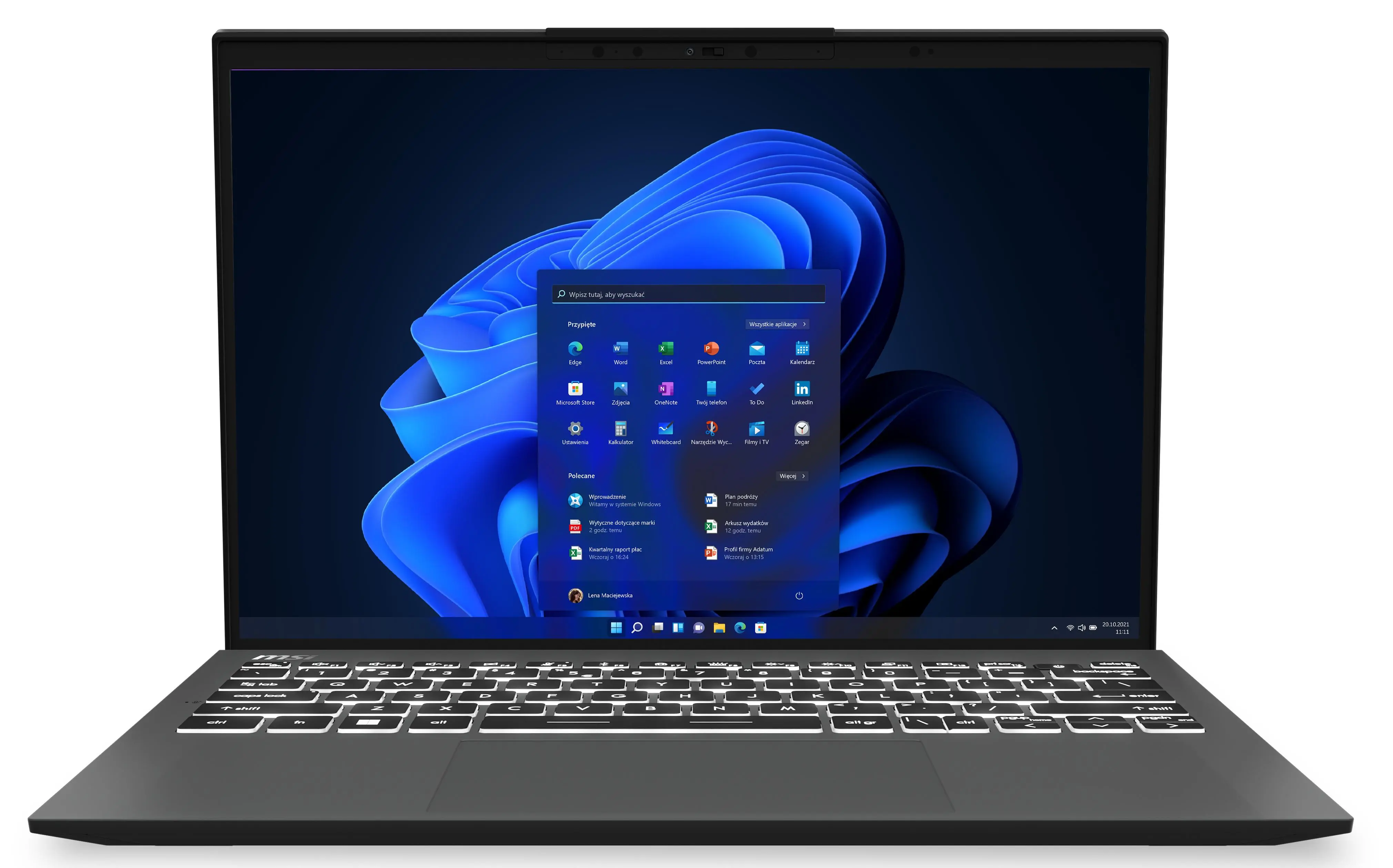 Laptop ultrabook MSI Prestige 13 AI Evo A1MG-070PL OLED 13,3" Ultra 7 155H 32GB RAM 1TB Dysk SSD Win11 Szary